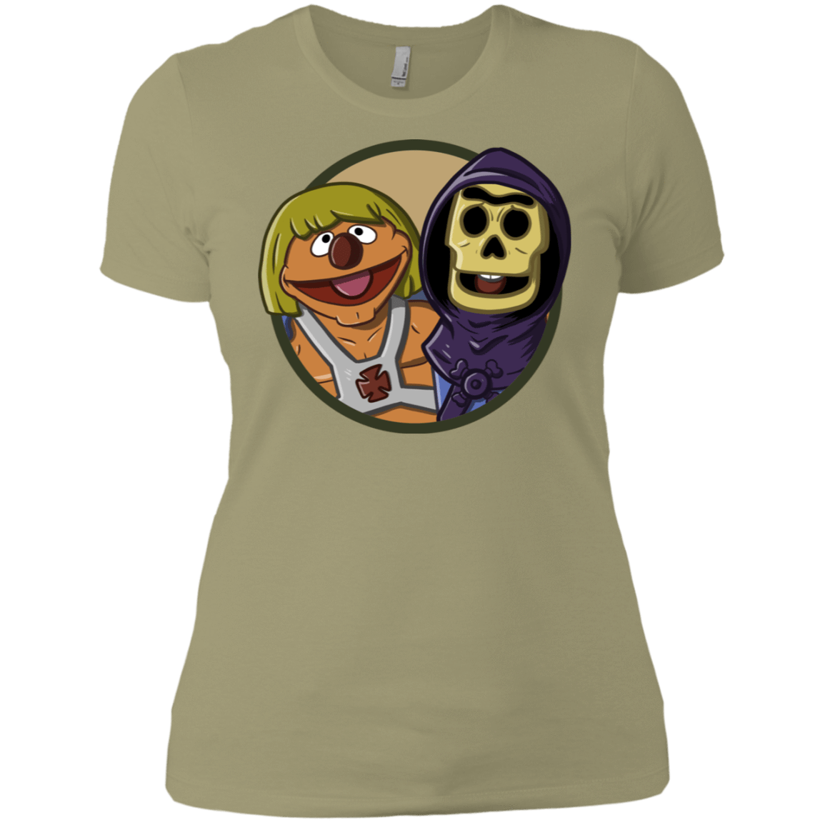 T-Shirts Light Olive / X-Small Bert and Ernie Women's Premium T-Shirt