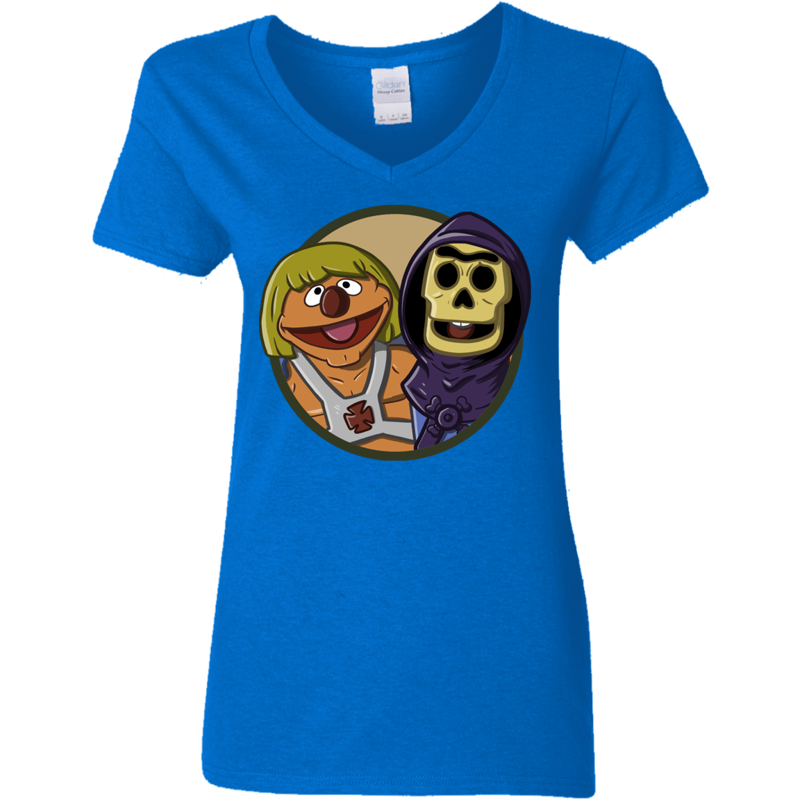 T-Shirts Royal / S Bert and Ernie Women's V-Neck T-Shirt