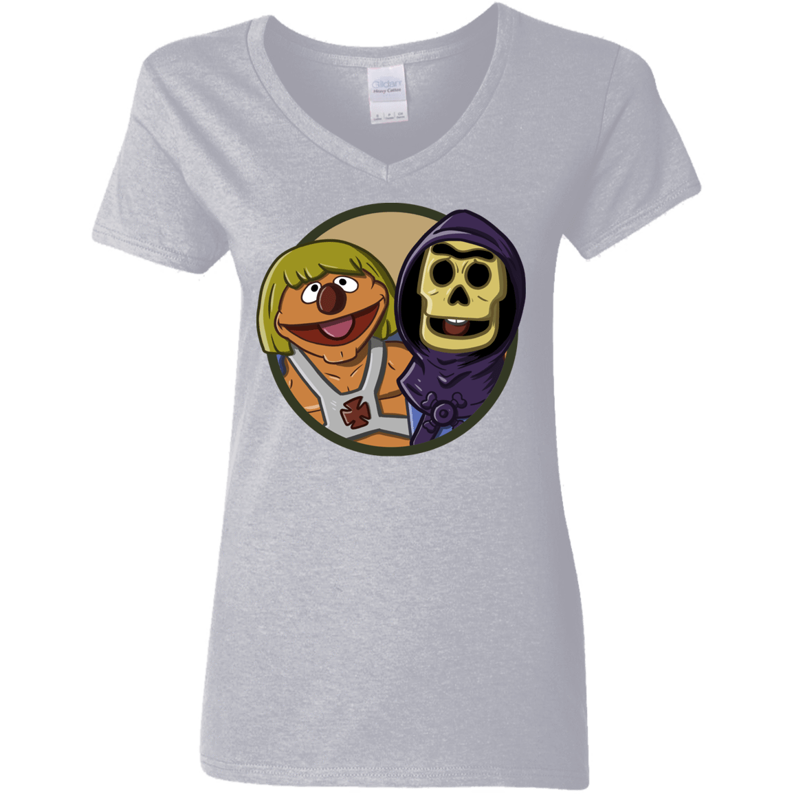 T-Shirts Sport Grey / S Bert and Ernie Women's V-Neck T-Shirt