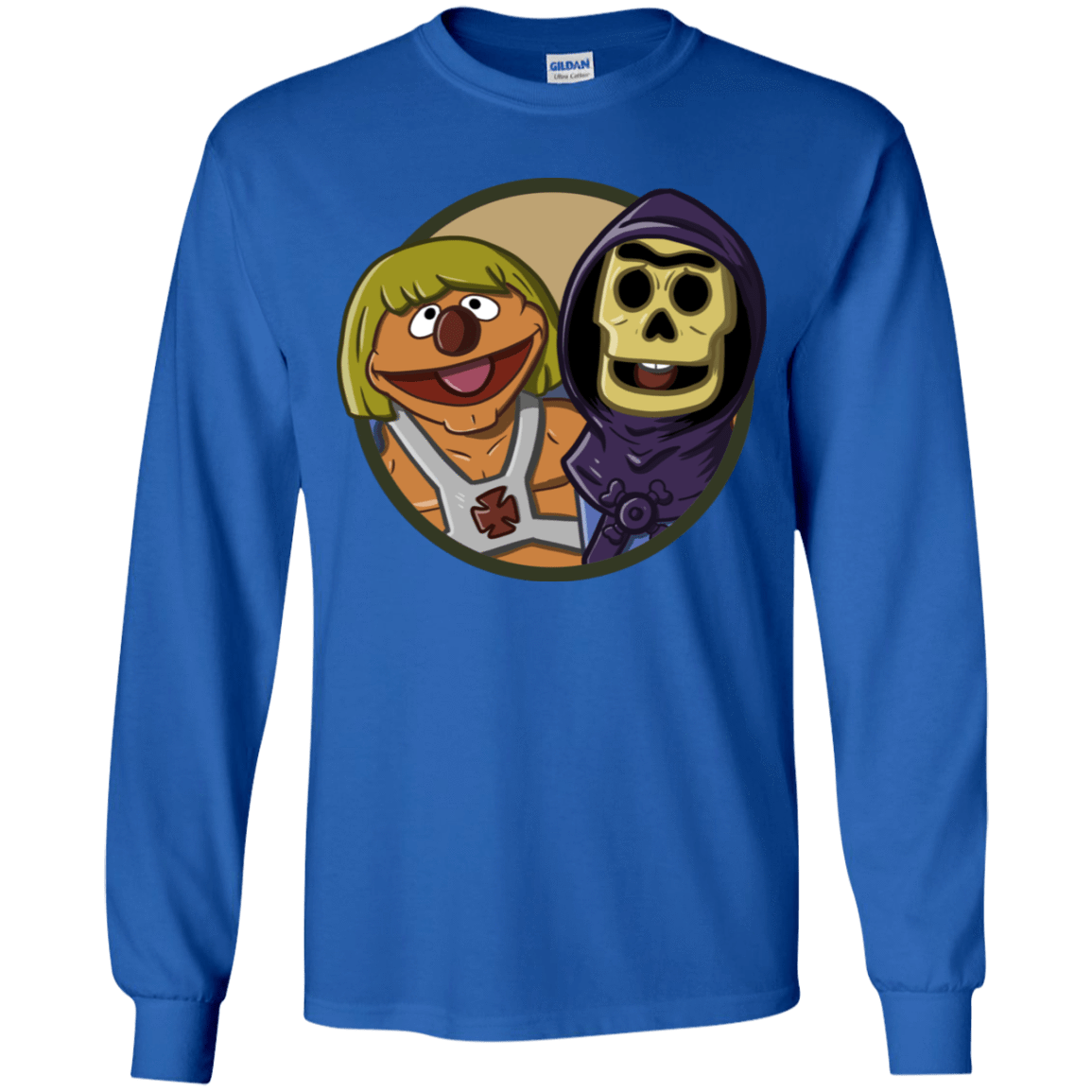 T-Shirts Royal / YS Bert and Ernie Youth Long Sleeve T-Shirt