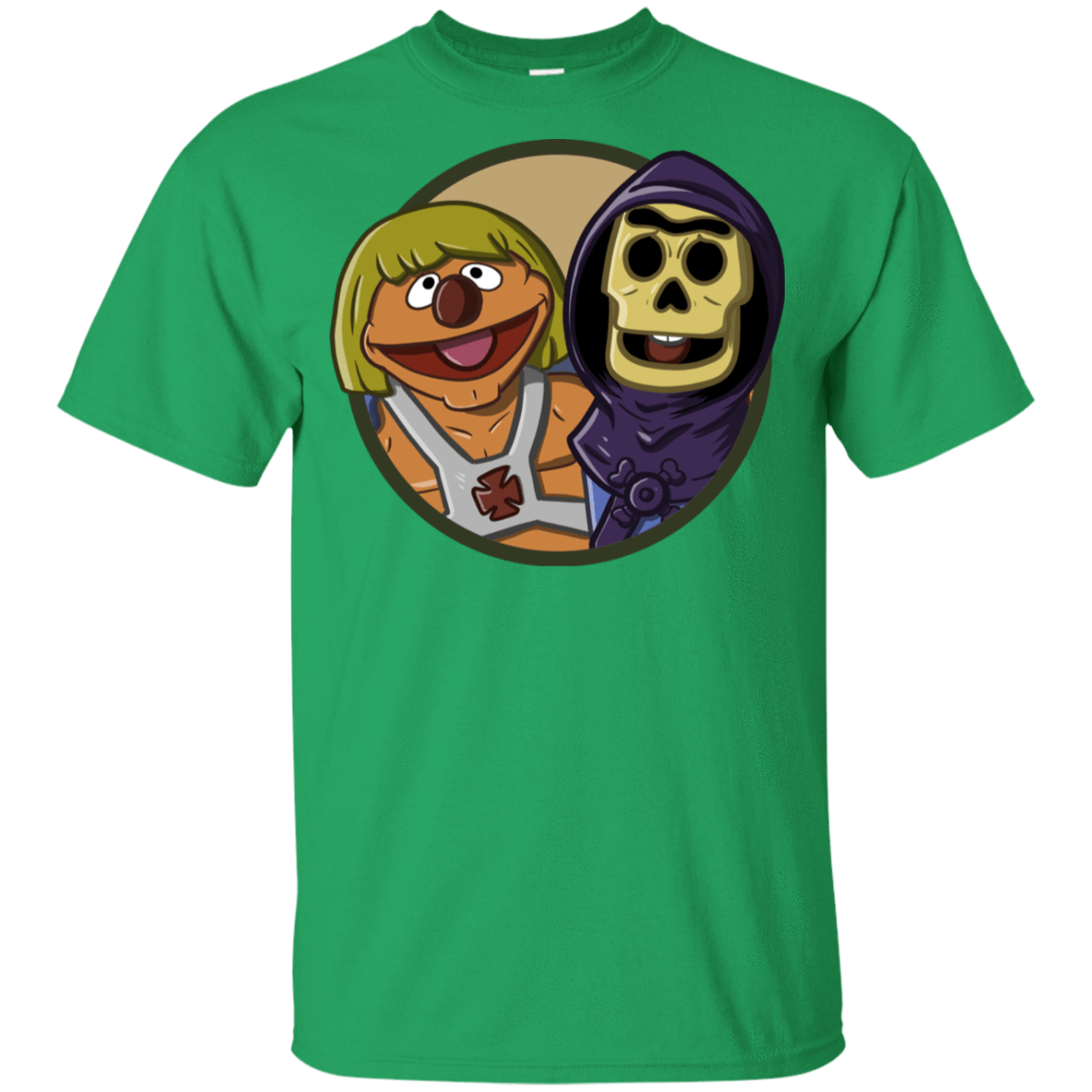 T-Shirts Irish Green / YXS Bert and Ernie Youth T-Shirt