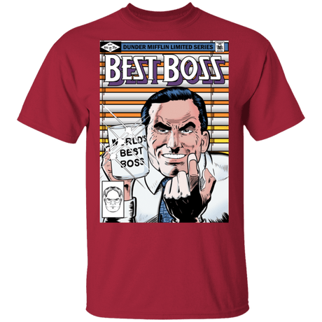 T-Shirts Cardinal / S Best Boss T-Shirt