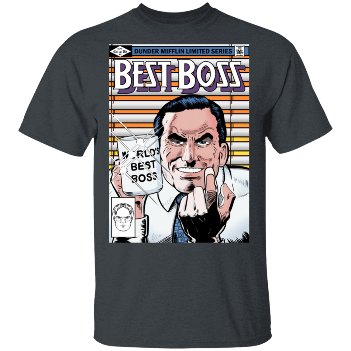 T-Shirts Dark Heather / S Best Boss T-Shirt