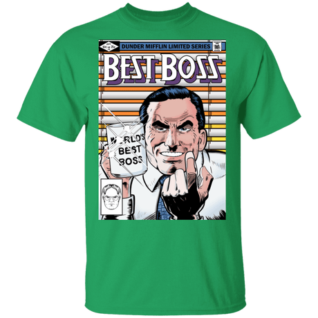 T-Shirts Irish Green / S Best Boss T-Shirt