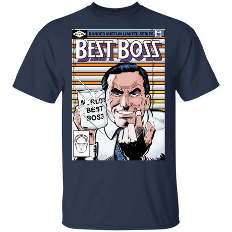 T-Shirts Navy / S Best Boss T-Shirt