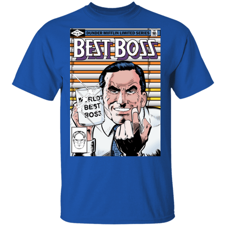 T-Shirts Royal / S Best Boss T-Shirt