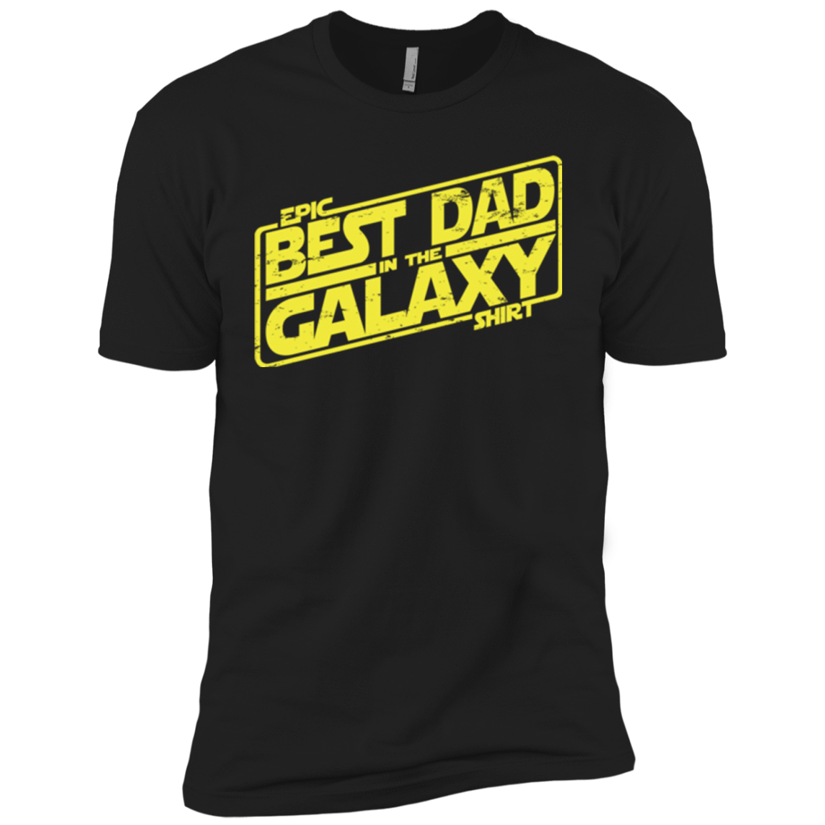 T-Shirts Black / YXS Best Dad in the Galaxy Boys Premium T-Shirt