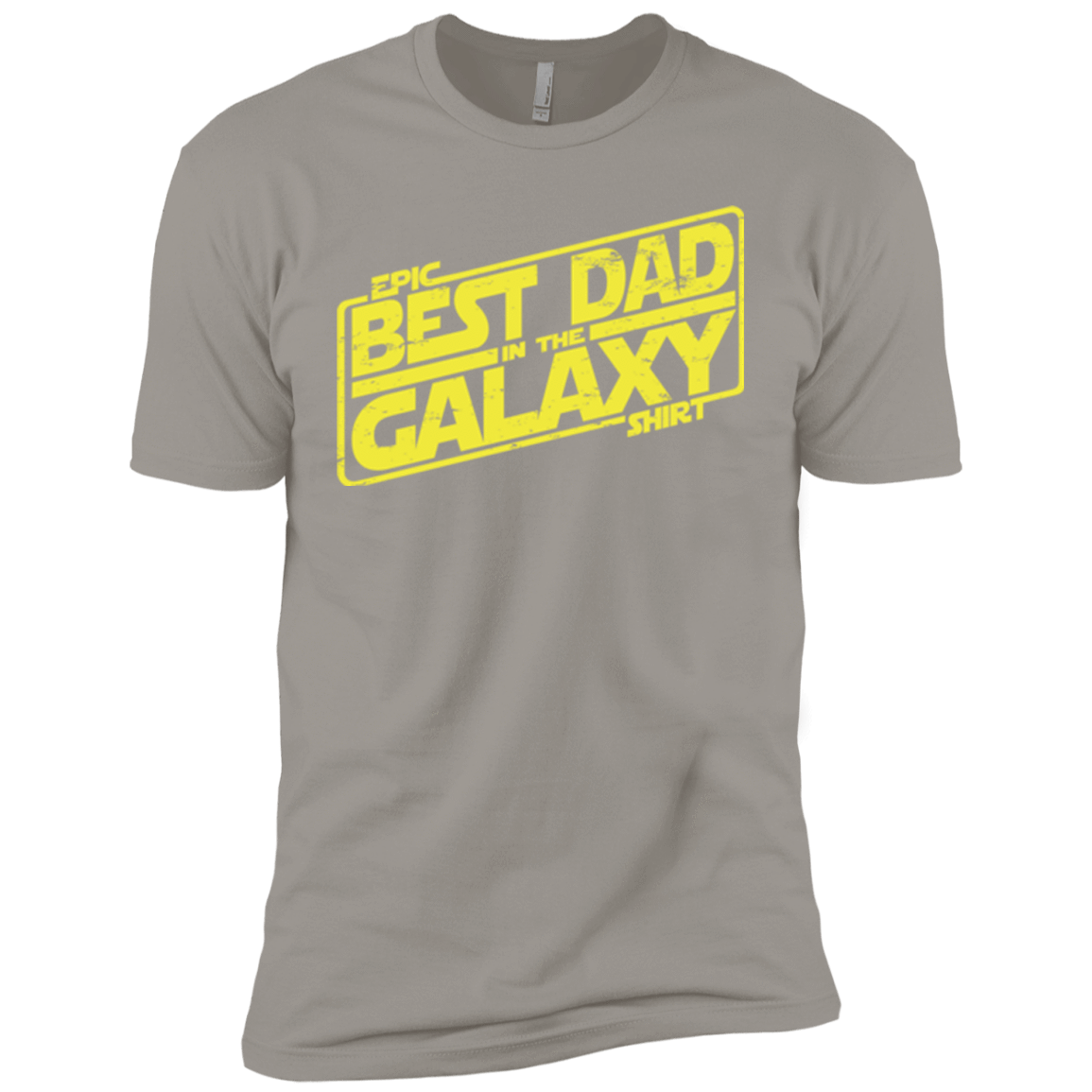 T-Shirts Light Grey / YXS Best Dad in the Galaxy Boys Premium T-Shirt