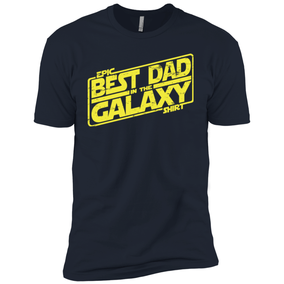 T-Shirts Midnight Navy / YXS Best Dad in the Galaxy Boys Premium T-Shirt