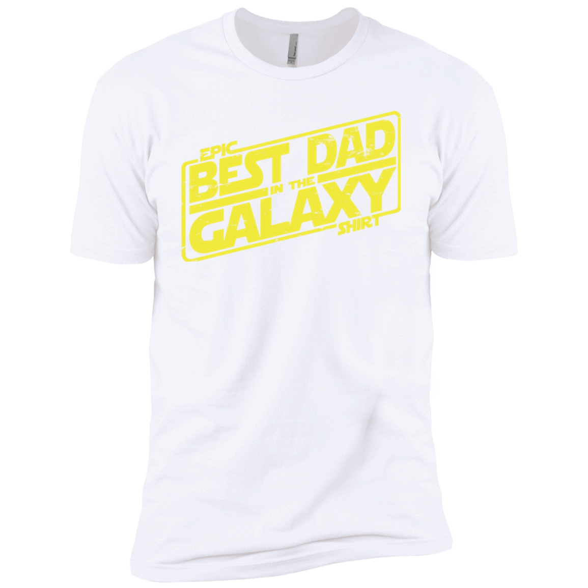 T-Shirts White / YXS Best Dad in the Galaxy Boys Premium T-Shirt