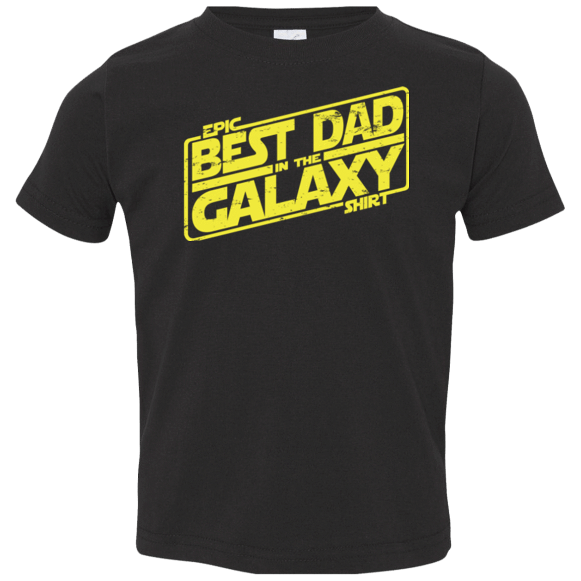 T-Shirts Black / 2T Best Dad in the Galaxy Toddler Premium T-Shirt