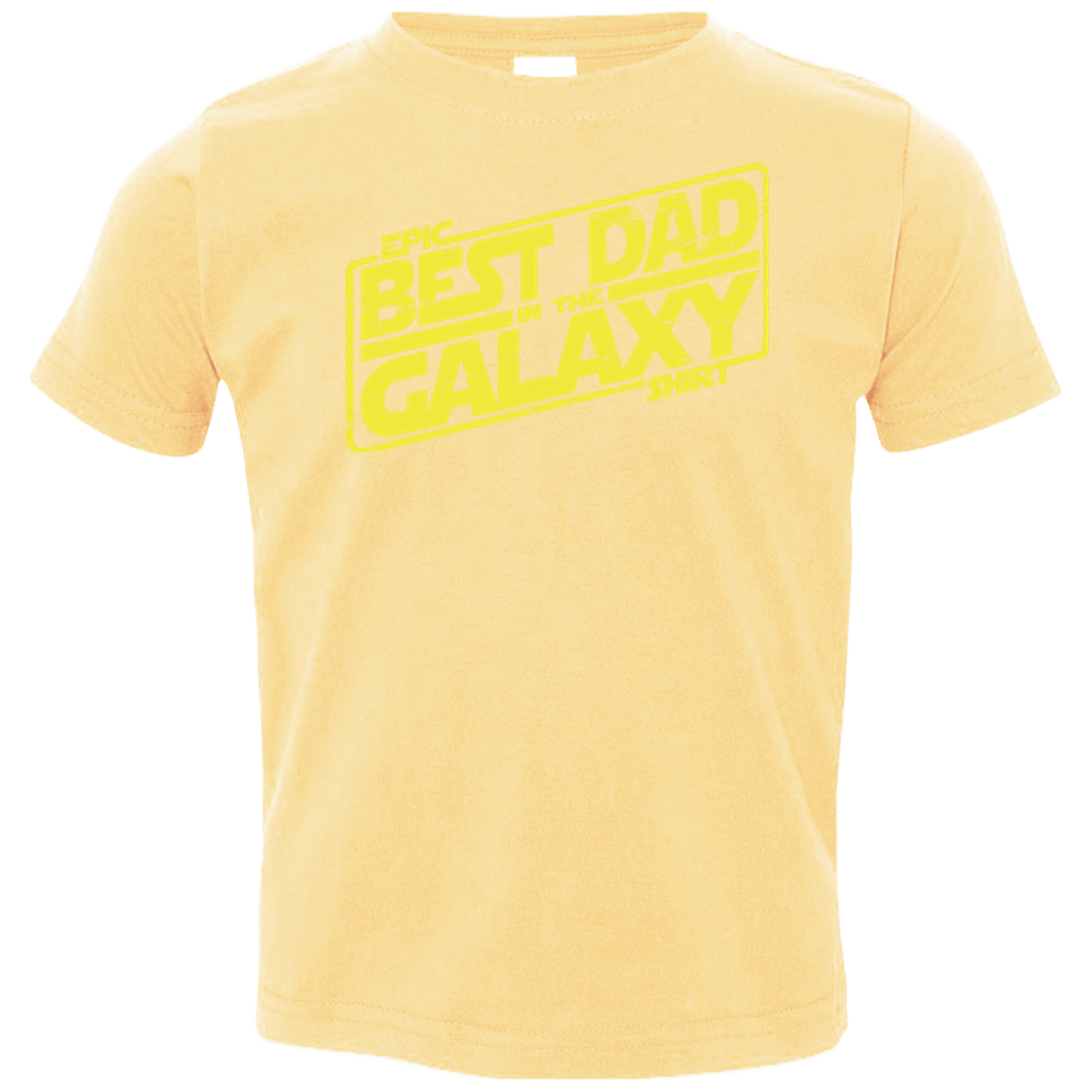 T-Shirts Butter / 2T Best Dad in the Galaxy Toddler Premium T-Shirt