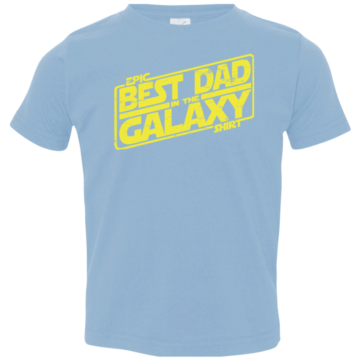 T-Shirts Light Blue / 2T Best Dad in the Galaxy Toddler Premium T-Shirt