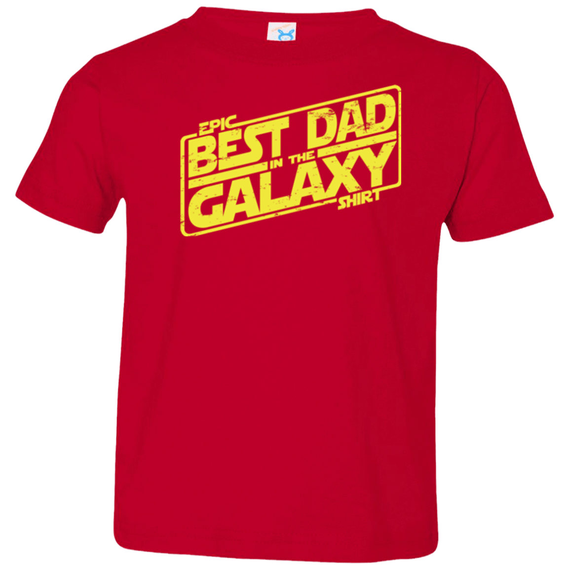 T-Shirts Red / 2T Best Dad in the Galaxy Toddler Premium T-Shirt