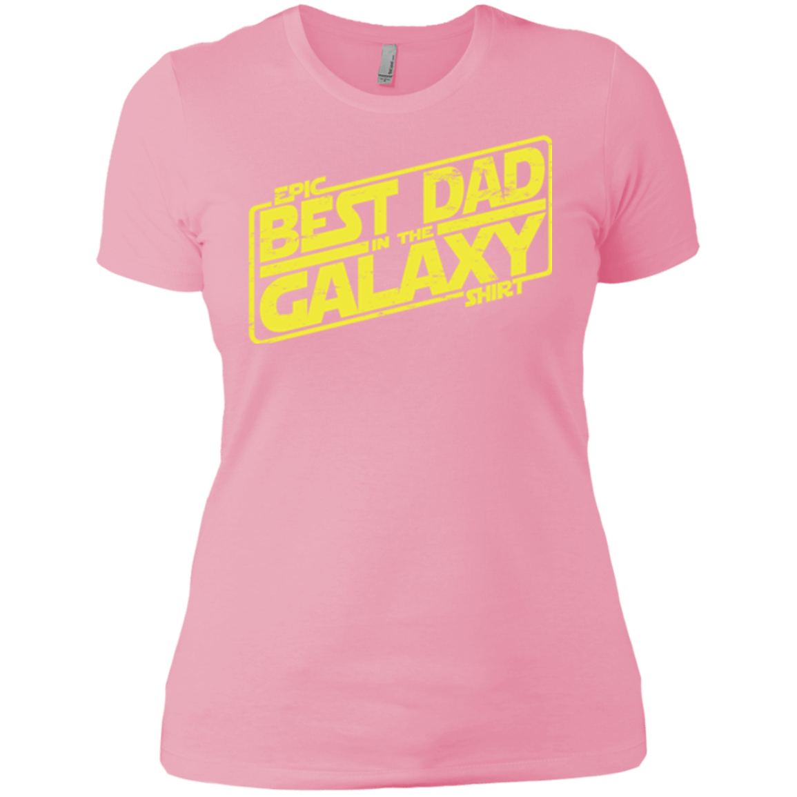 T-Shirts Light Pink / X-Small Best Dad in the Galaxy Women's Premium T-Shirt