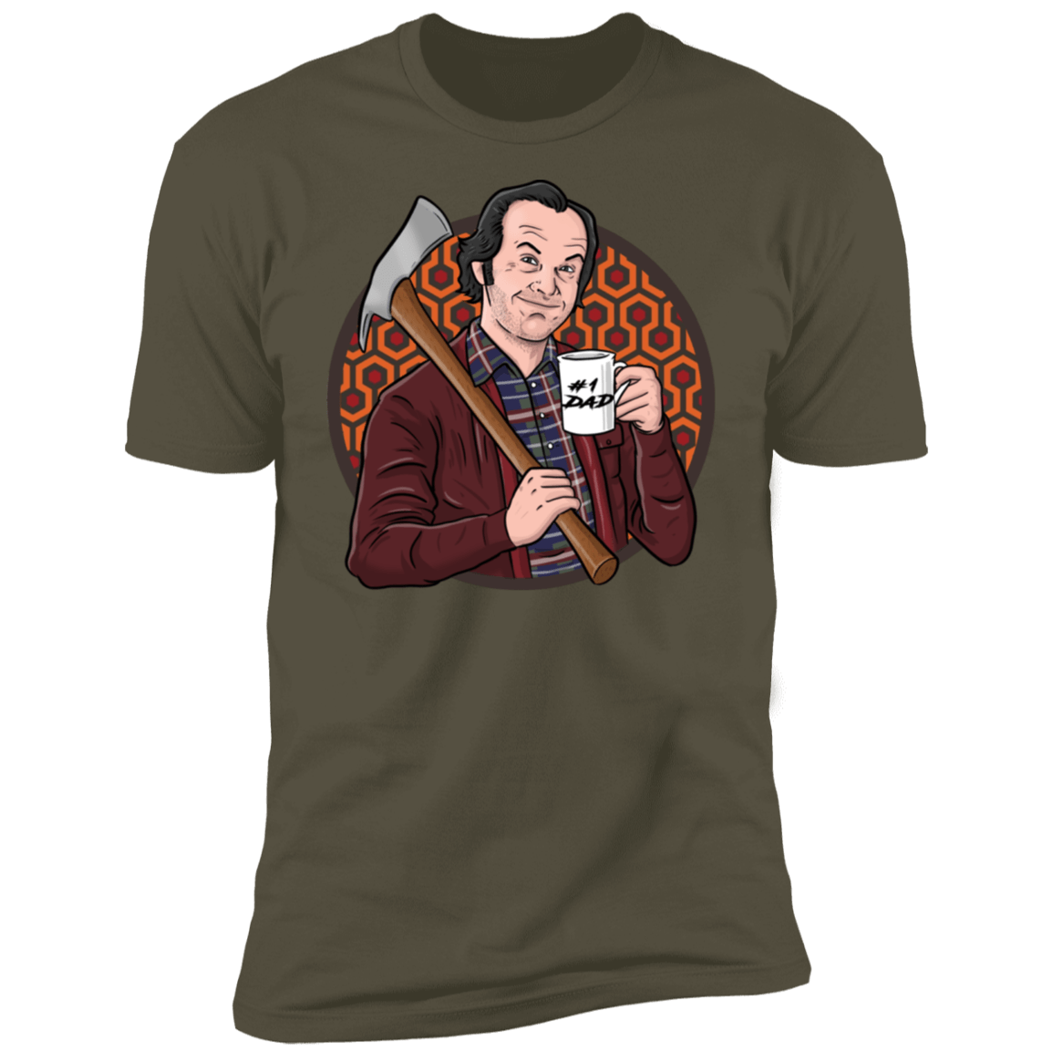 T-Shirts Military Green / S Best Dad Men's Premium T-Shirt