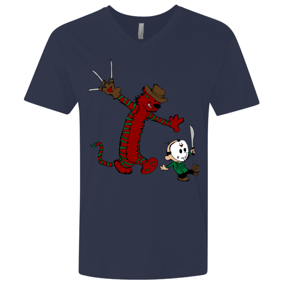 T-Shirts Midnight Navy / X-Small Best Frenemies Men's Premium V-Neck