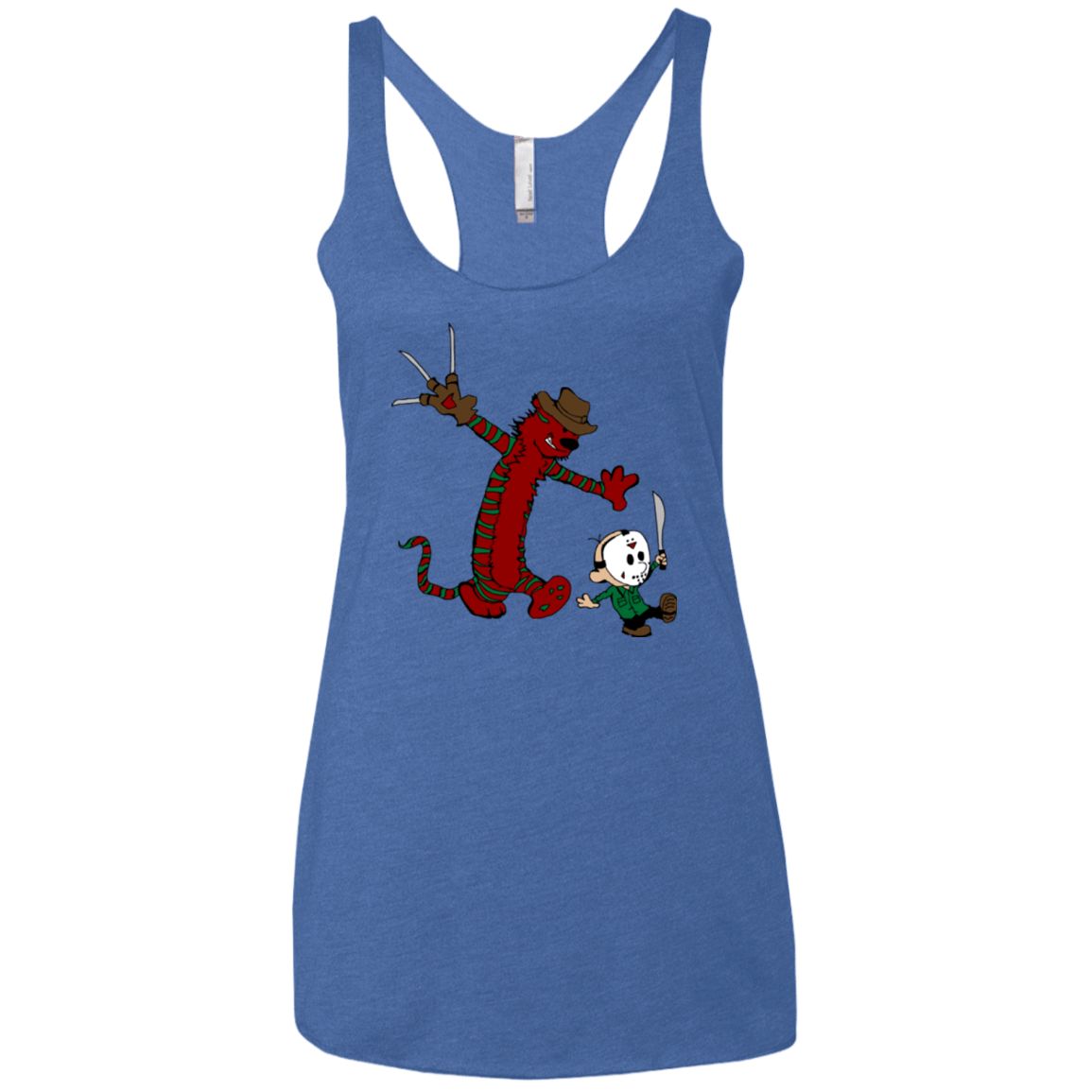 T-Shirts Vintage Royal / X-Small Best Frenemies Women's Triblend Racerback Tank