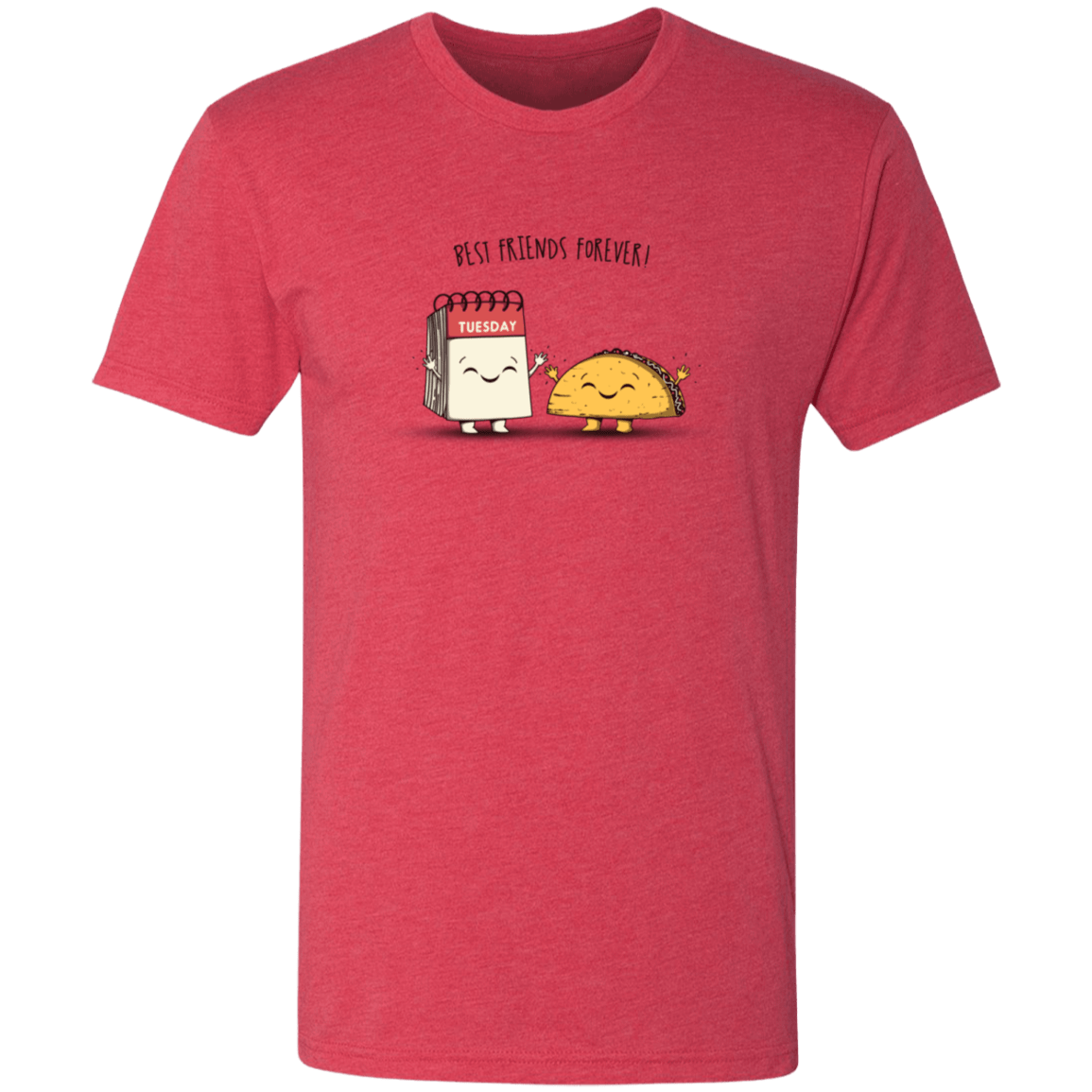 T-Shirts Vintage Red / S Best Friends Forever Men's Triblend T-Shirt