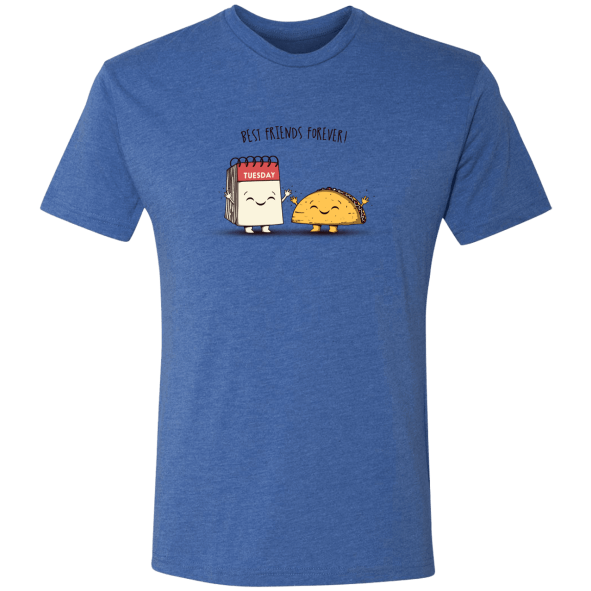 T-Shirts Vintage Royal / S Best Friends Forever Men's Triblend T-Shirt