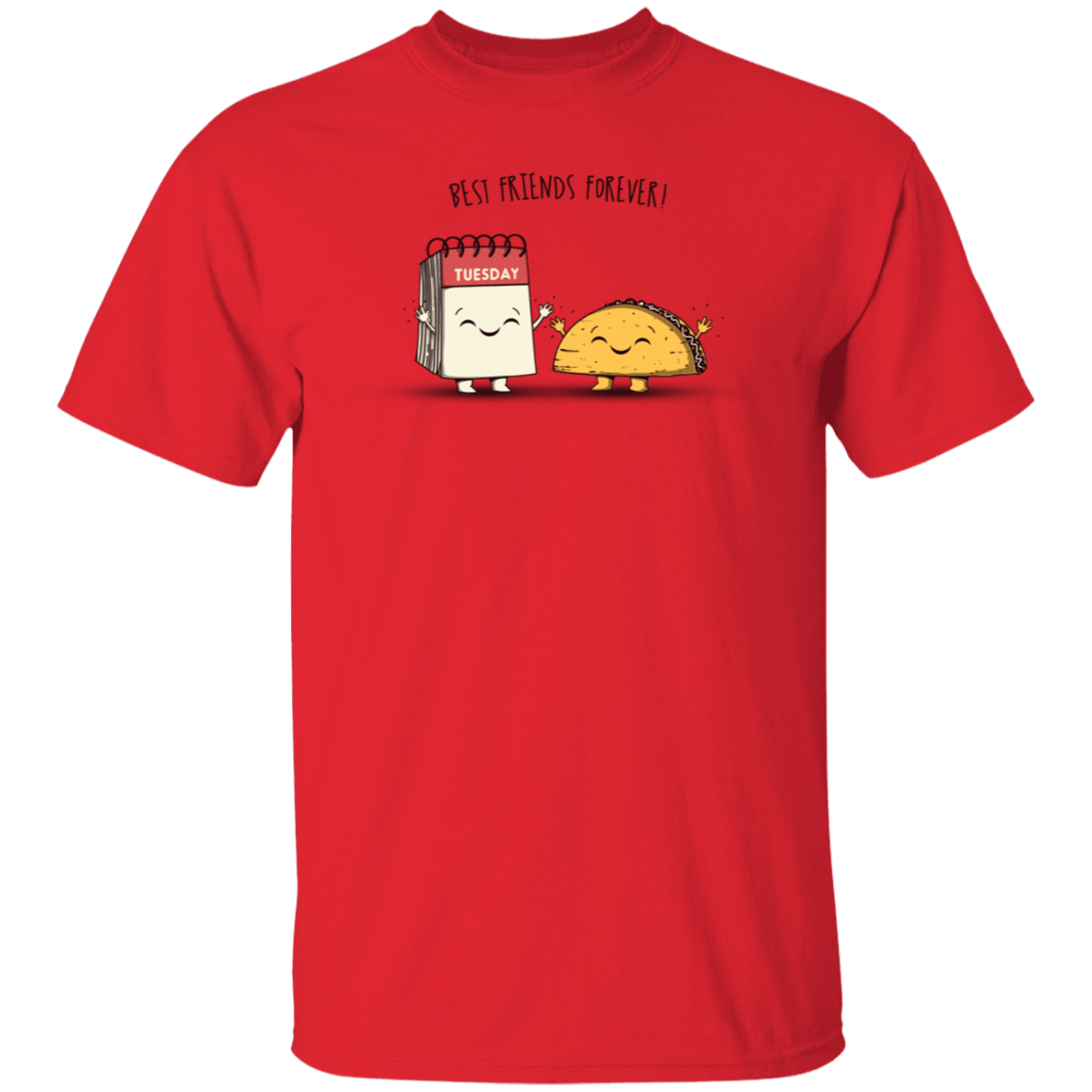 T-Shirts Red / S Best Friends Forever T-Shirt