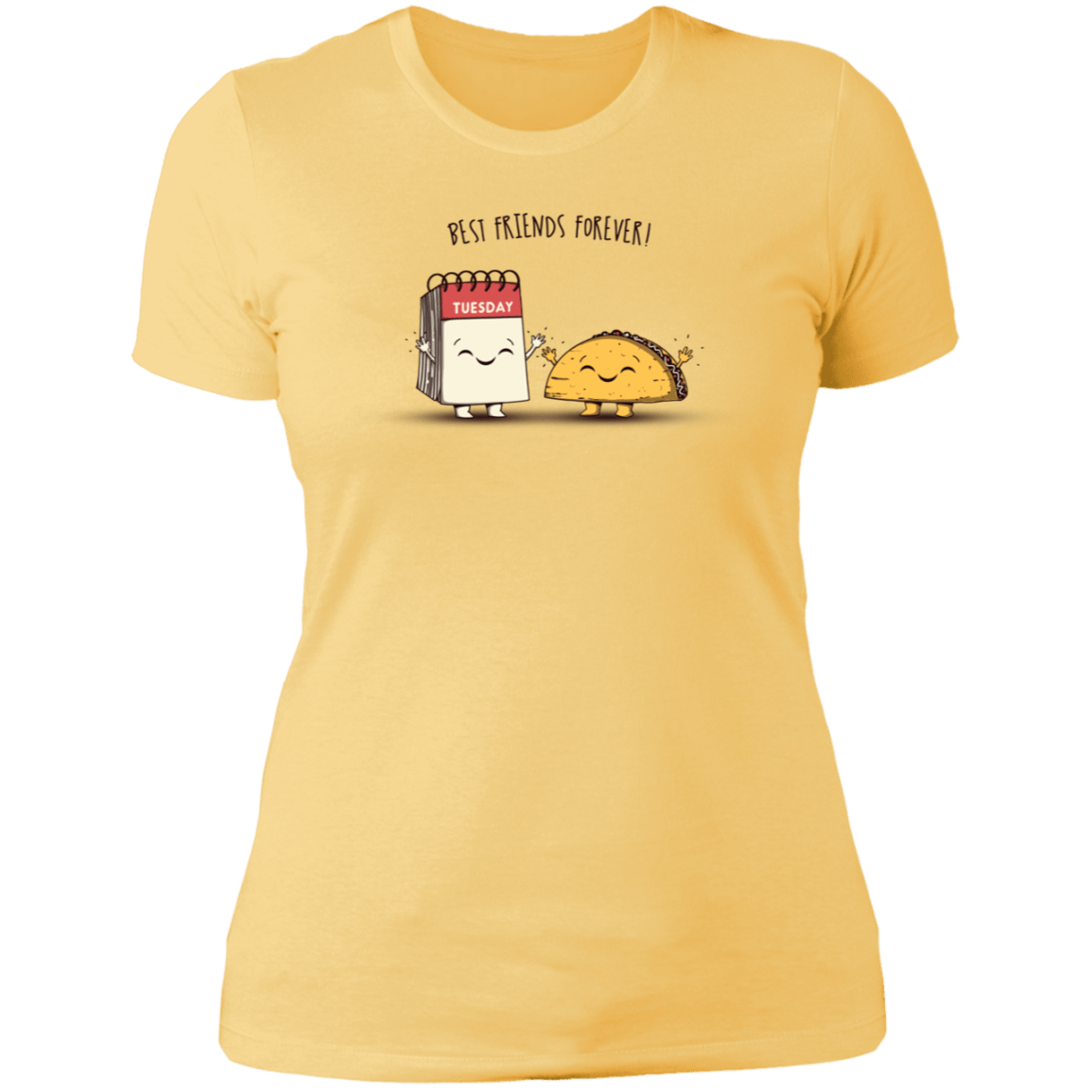 T-Shirts Banana Cream/ / S Best Friends Forever Women's Premium T-Shirt