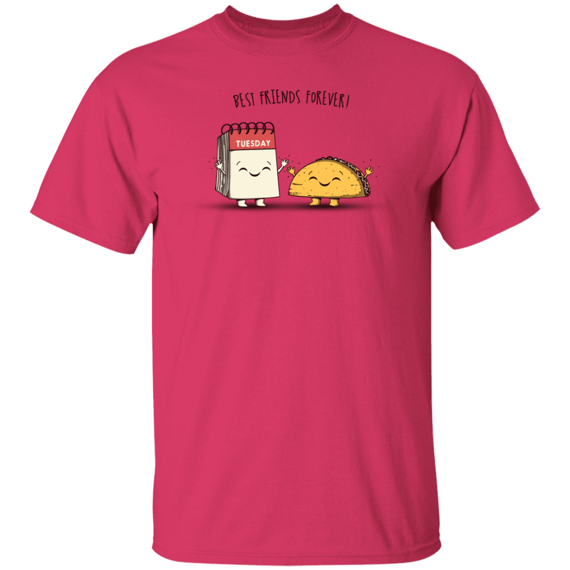 T-Shirts Heliconia / YXS Best Friends Forever Youth T-Shirt