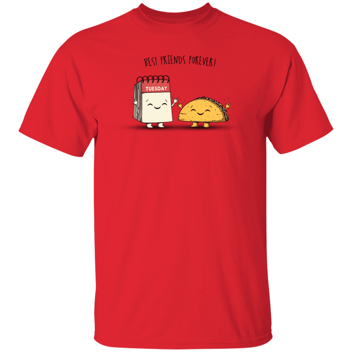 T-Shirts Red / YXS Best Friends Forever Youth T-Shirt