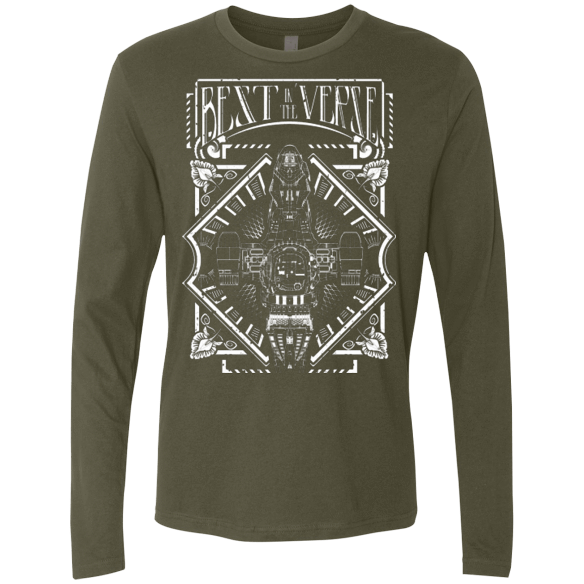 T-Shirts Military Green / Small Best in the Verse Men's Premium Long Sleeve