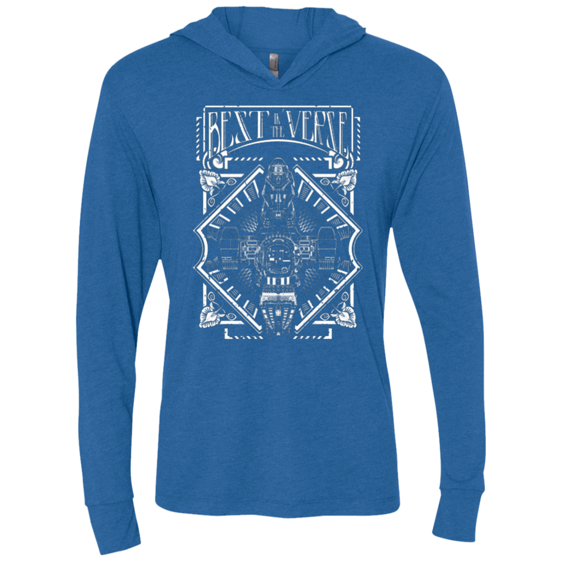 T-Shirts Vintage Royal / X-Small Best in the Verse Triblend Long Sleeve Hoodie Tee