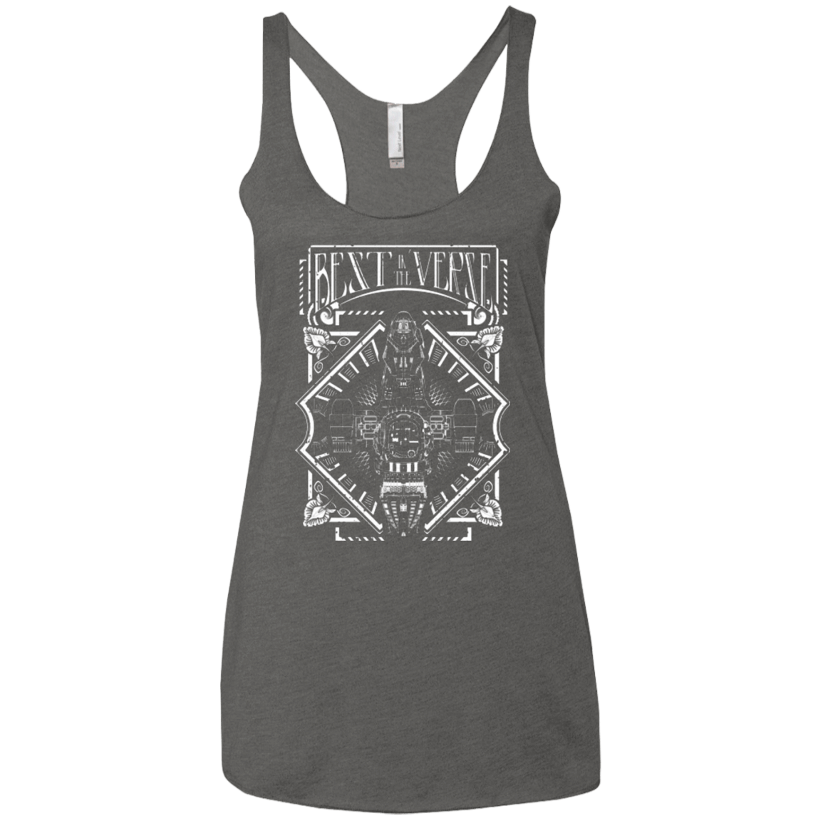 T-Shirts Premium Heather / X-Small Best in the Verse Women's Triblend Racerback Tank