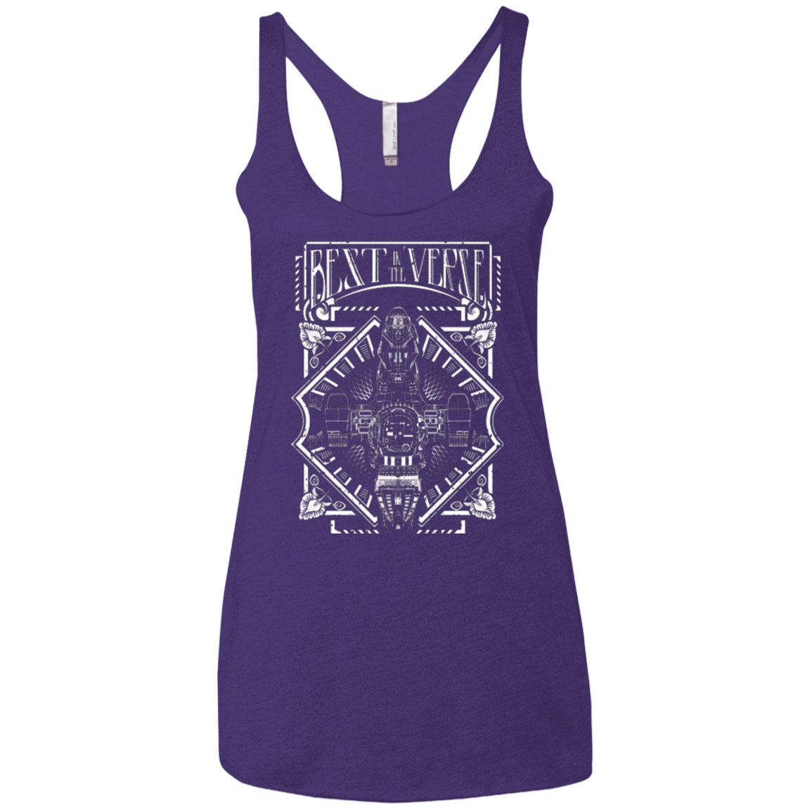 T-Shirts Purple / X-Small Best in the Verse Women's Triblend Racerback Tank