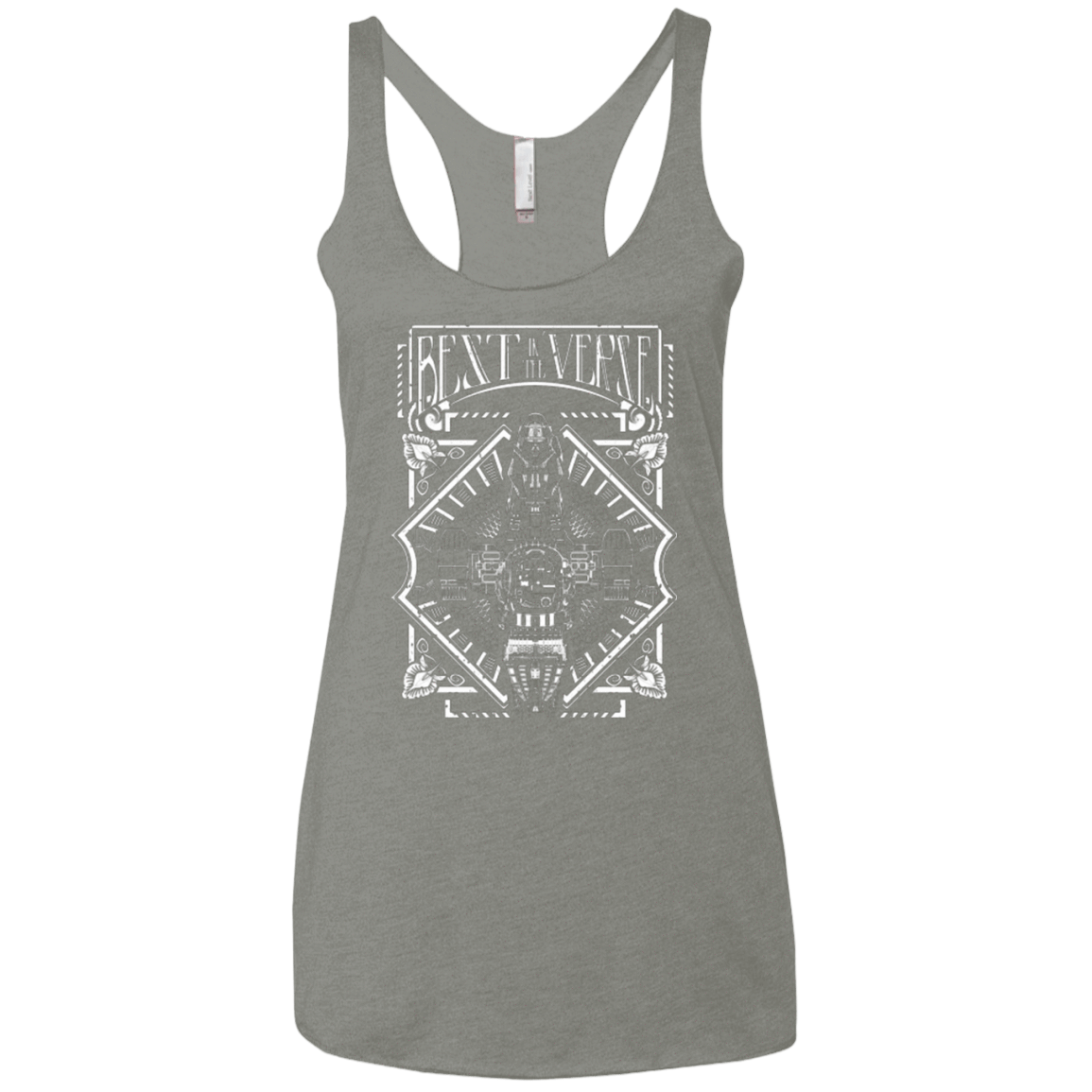 T-Shirts Venetian Grey / X-Small Best in the Verse Women's Triblend Racerback Tank
