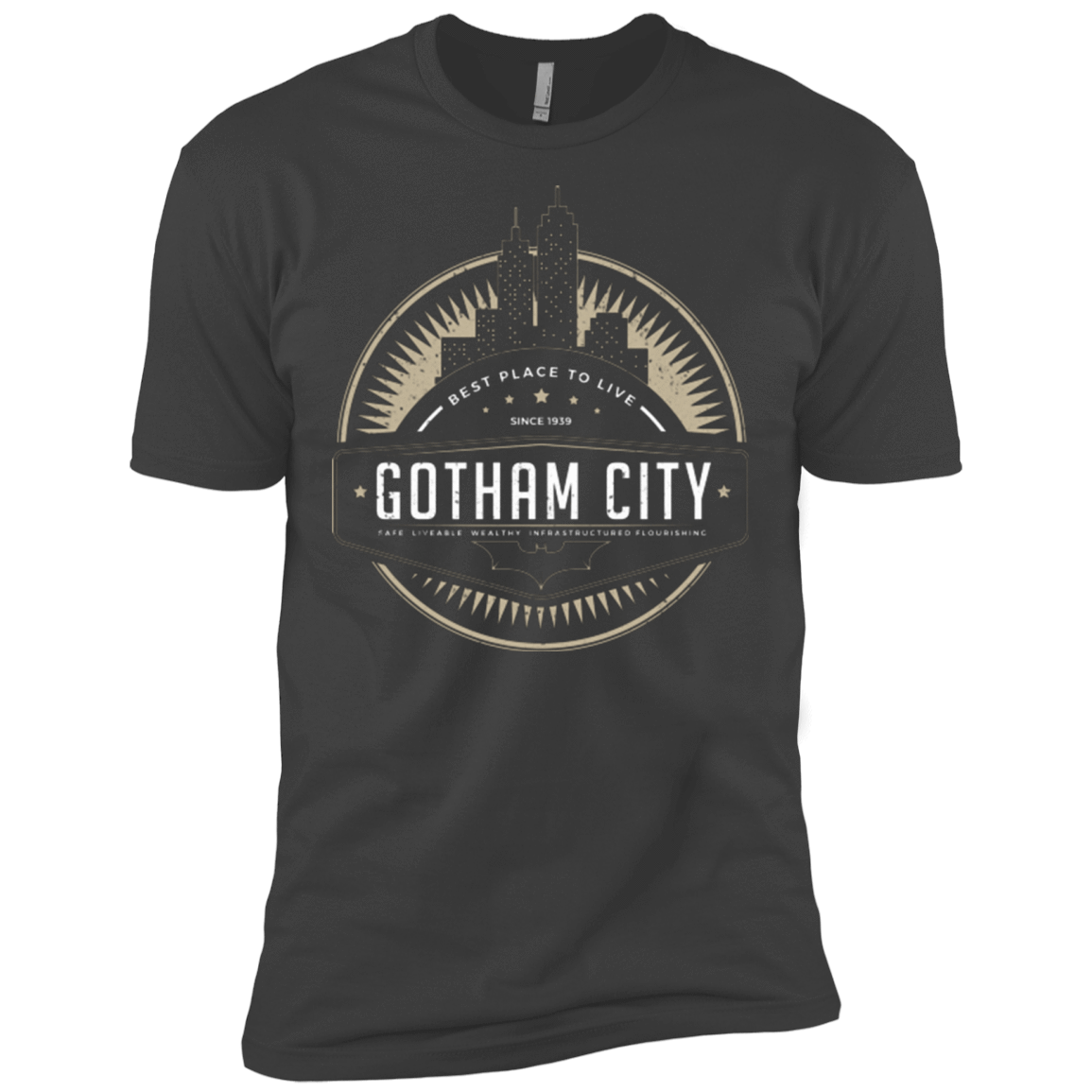 T-Shirts Heavy Metal / X-Small Best Place To Live Men's Premium T-Shirt