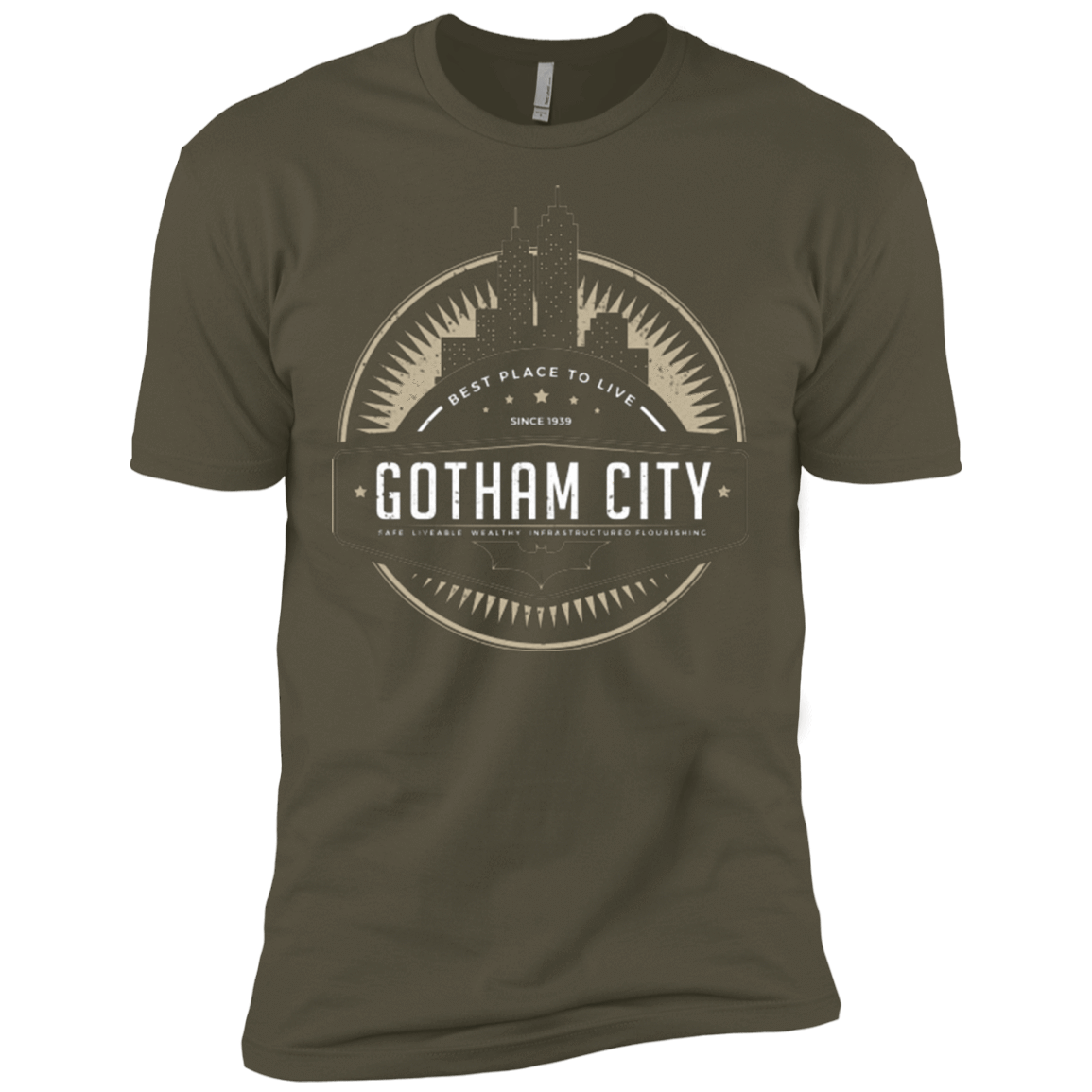 T-Shirts Military Green / X-Small Best Place To Live Men's Premium T-Shirt