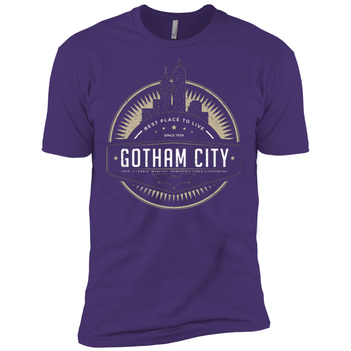 T-Shirts Purple / X-Small Best Place To Live Men's Premium T-Shirt