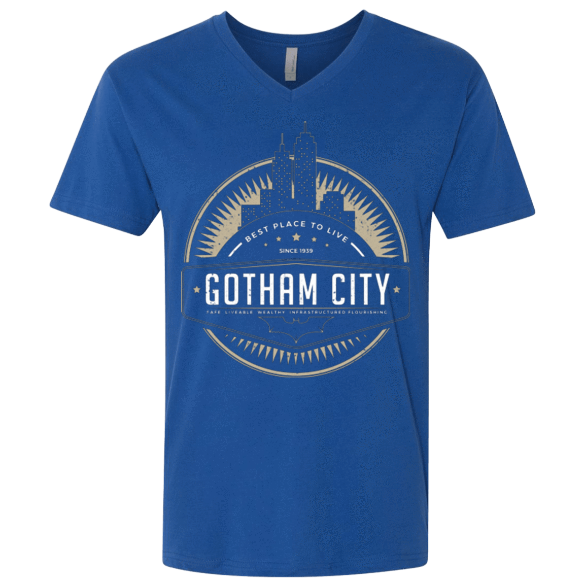 T-Shirts Royal / X-Small Best Place To Live Men's Premium V-Neck