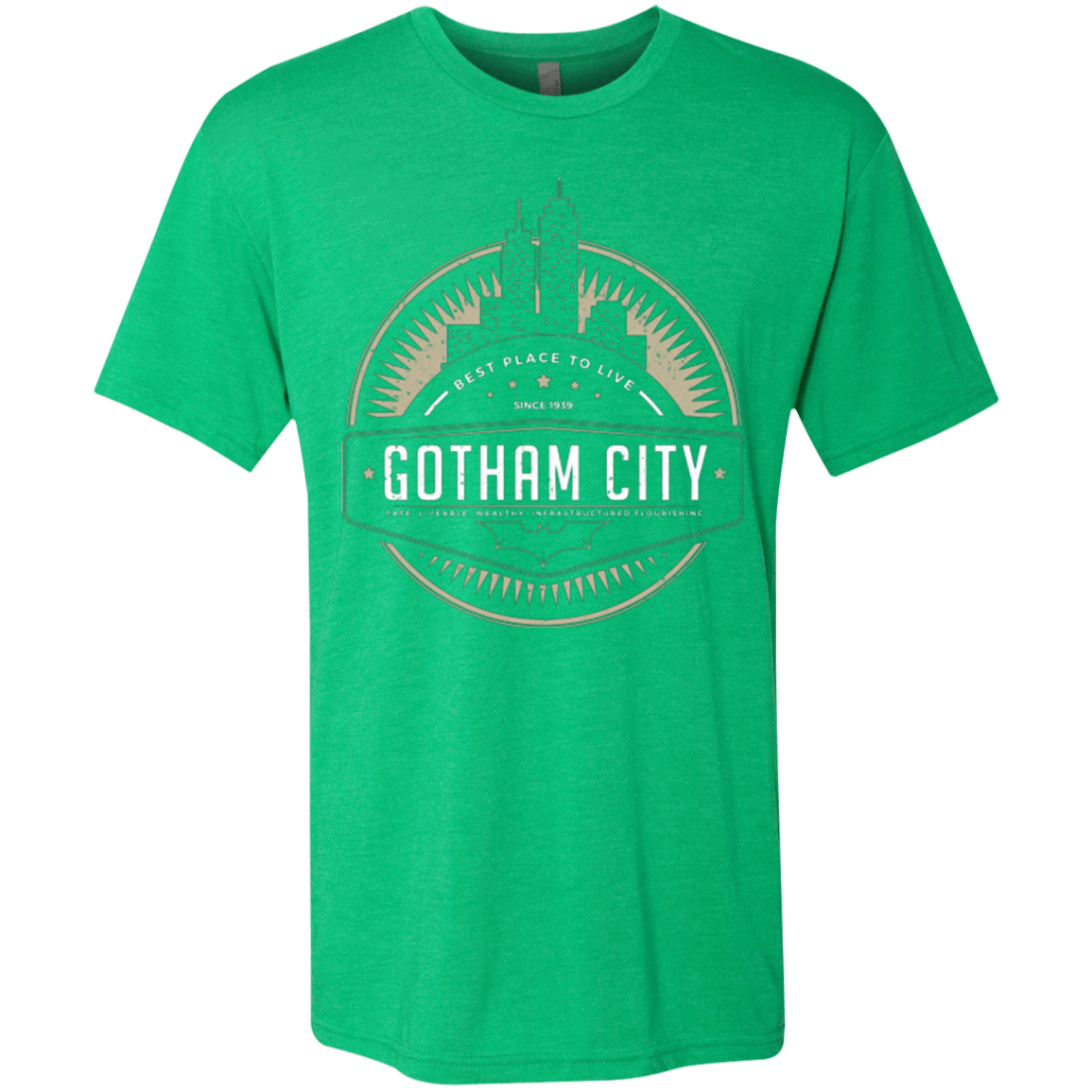 T-Shirts Envy / Small Best Place To Live Men's Triblend T-Shirt