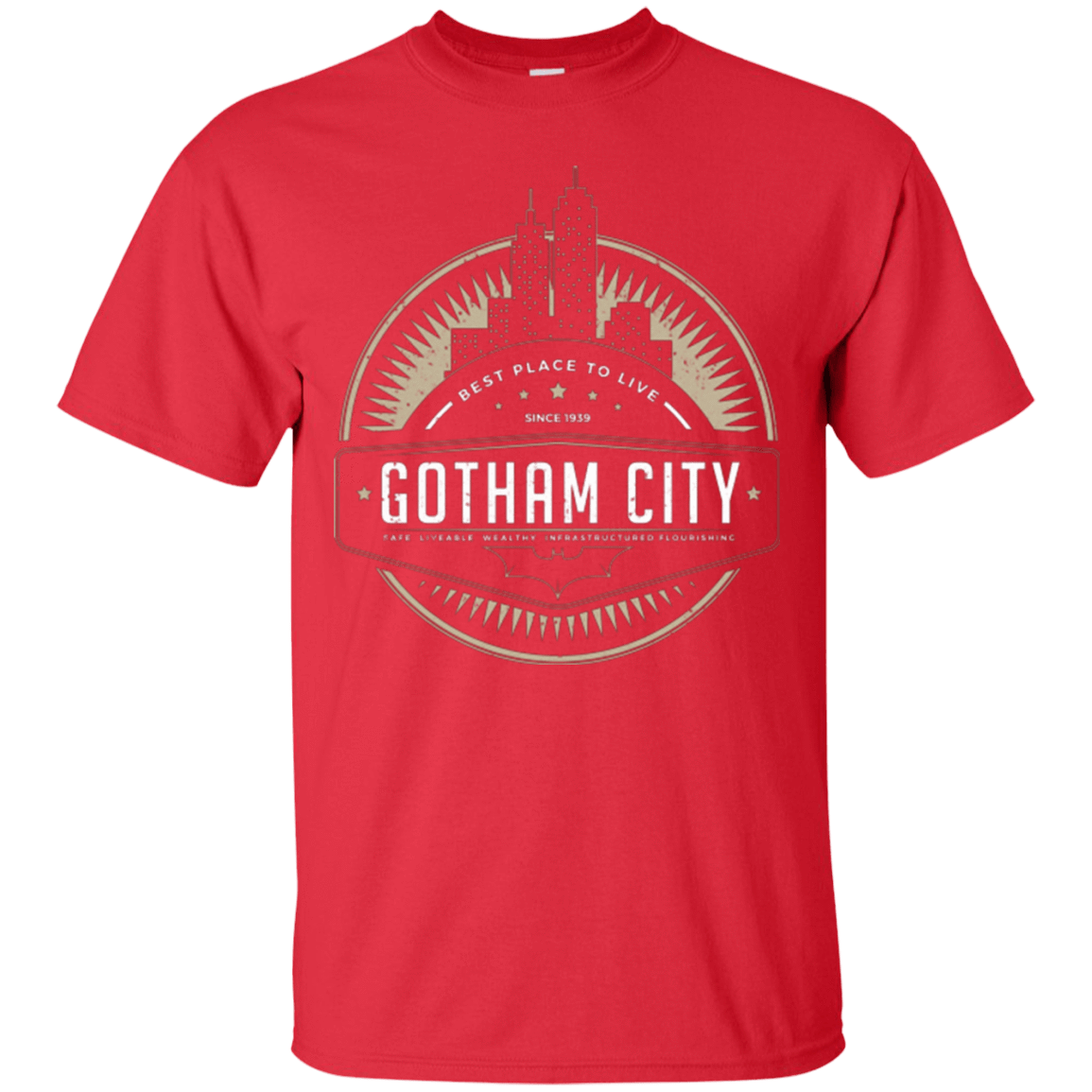 T-Shirts Red / Small Best Place To Live T-Shirt