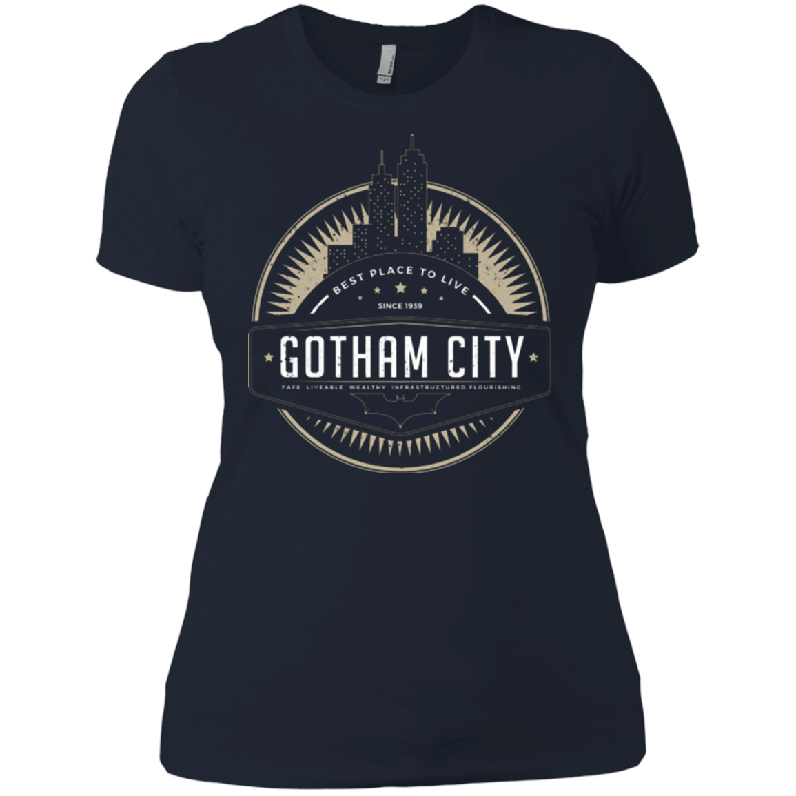 T-Shirts Midnight Navy / X-Small Best Place To Live Women's Premium T-Shirt