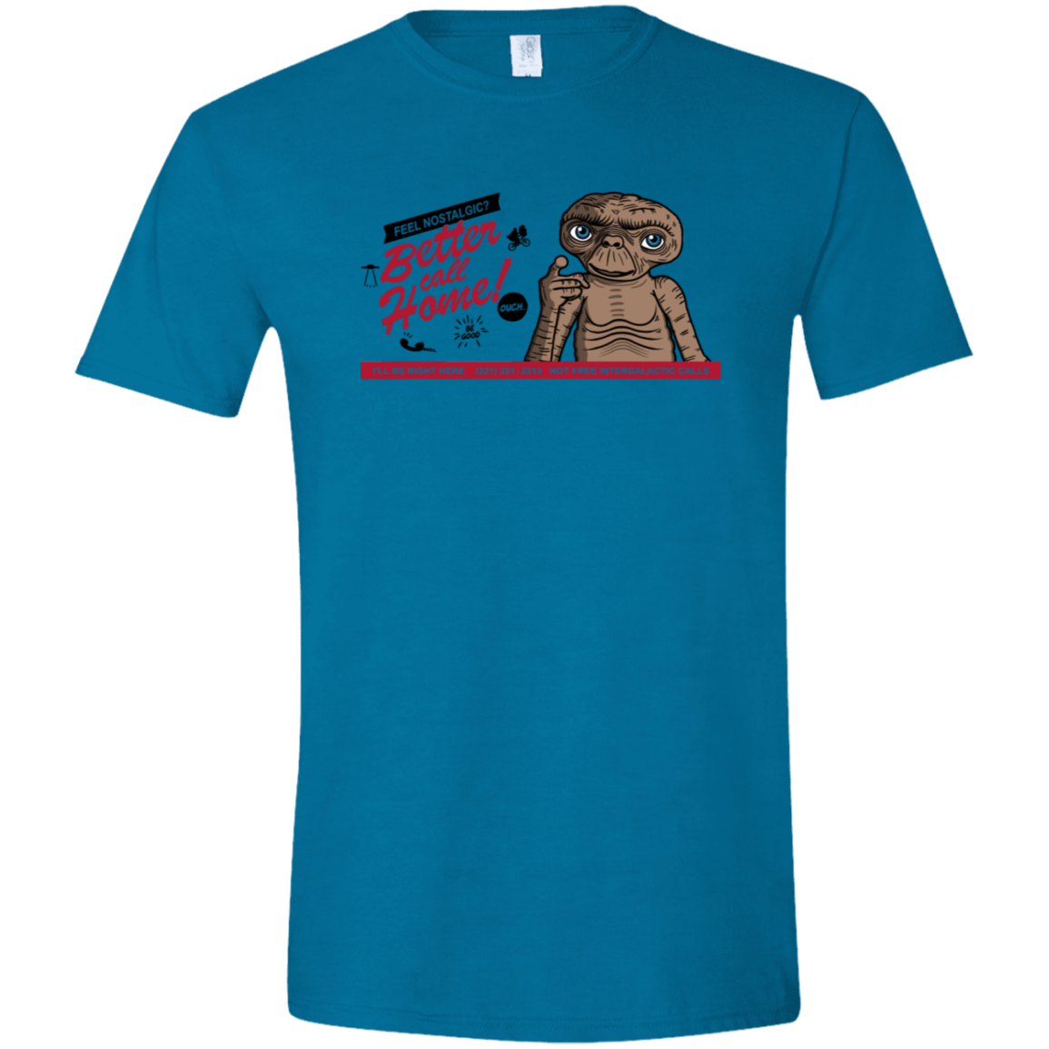 T-Shirts Antique Sapphire / S Better Call Home Men's Semi-Fitted Softstyle