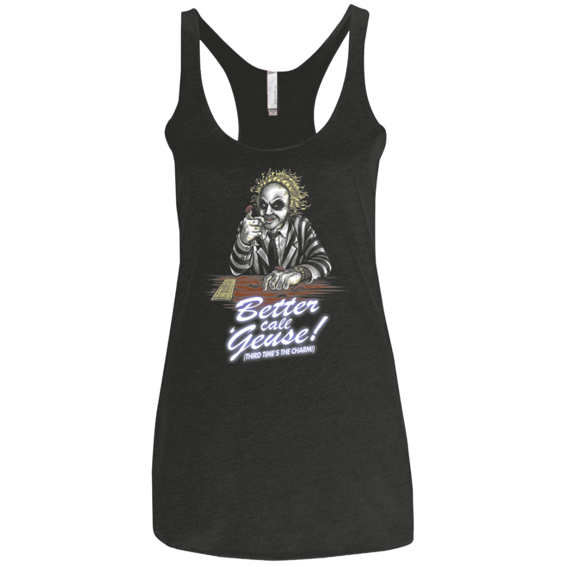 T-Shirts Vintage Black / X-Small Better Call Juice Women's Triblend Racerback Tank