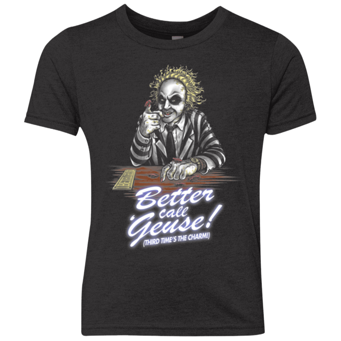 T-Shirts Vintage Black / YXS Better Call Juice Youth Triblend T-Shirt