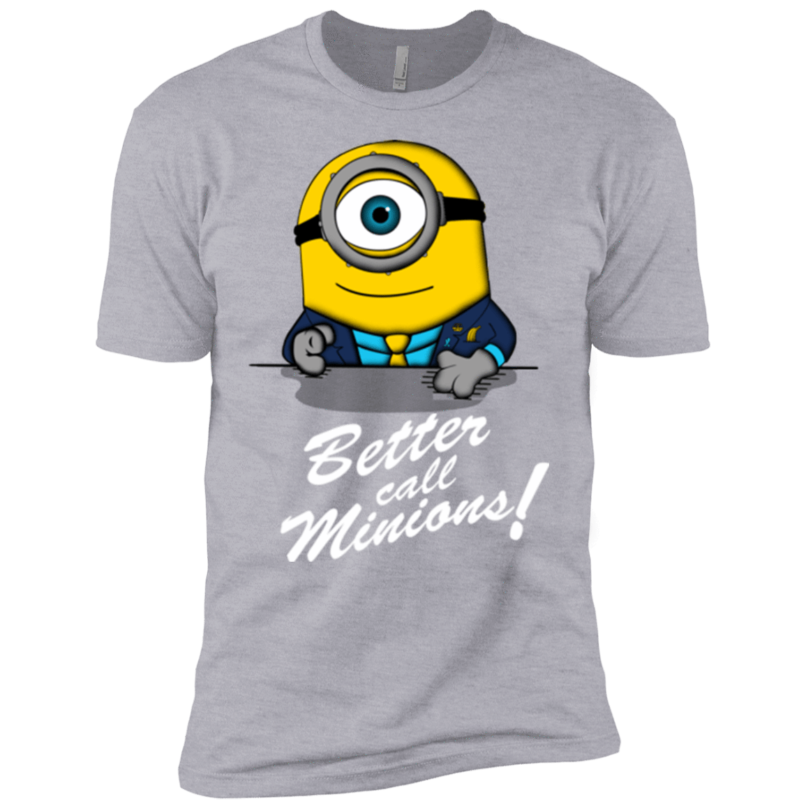 T-Shirts Heather Grey / YXS Better Call Minons Boys Premium T-Shirt