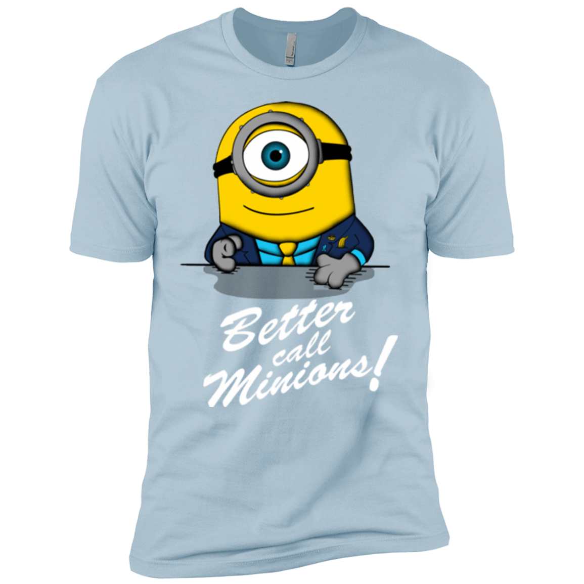 T-Shirts Light Blue / YXS Better Call Minons Boys Premium T-Shirt