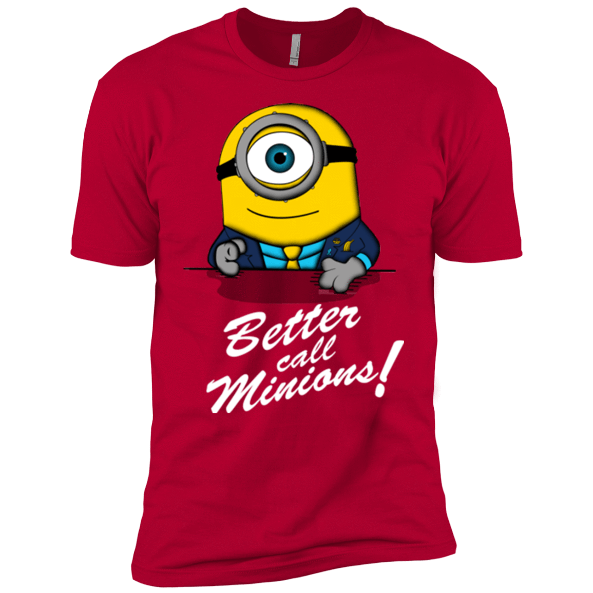 T-Shirts Red / YXS Better Call Minons Boys Premium T-Shirt