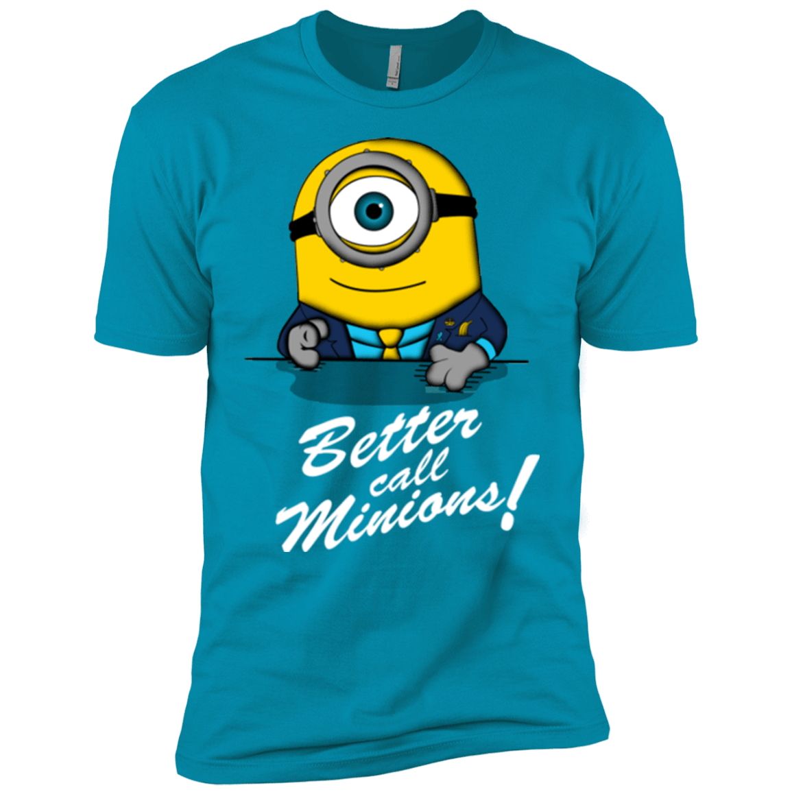 T-Shirts Turquoise / YXS Better Call Minons Boys Premium T-Shirt