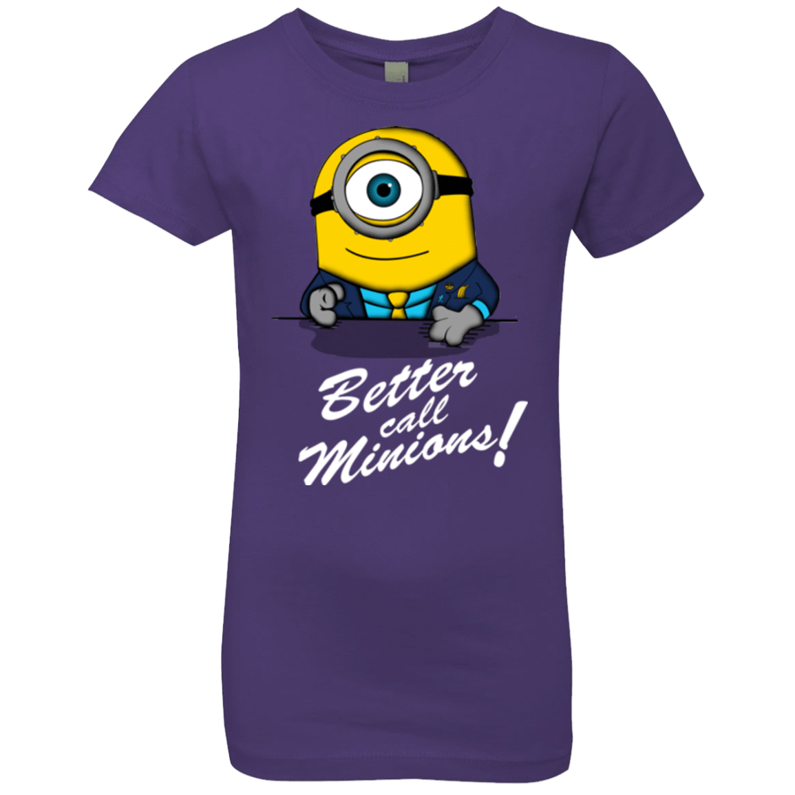 T-Shirts Purple Rush / YXS Better Call Minons Girls Premium T-Shirt