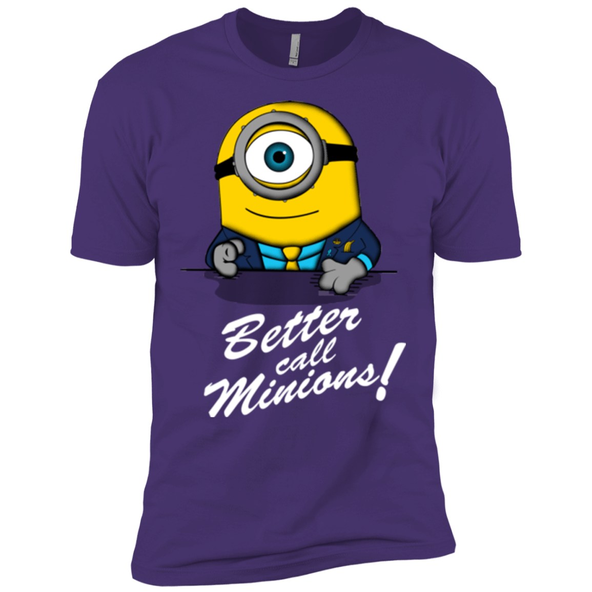 T-Shirts Purple / X-Small Better Call Minons Men's Premium T-Shirt