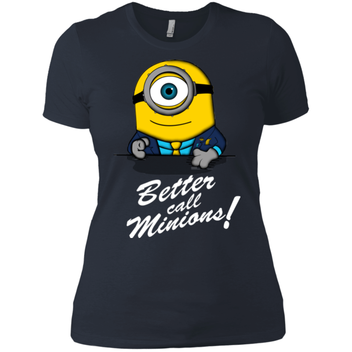 T-Shirts Indigo / X-Small Better Call Minons Women's Premium T-Shirt